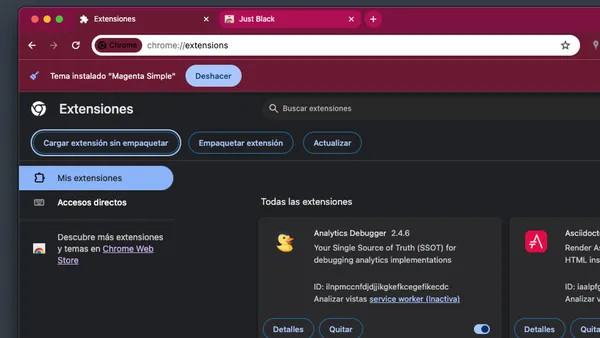 Ver como se ve tu nuevo tema